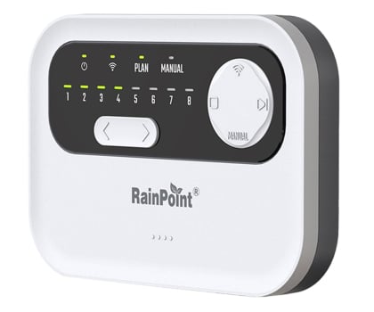 Inteligentny sterownik Rainpoint Sterownik zraszaczy 8-strefowy WiFi